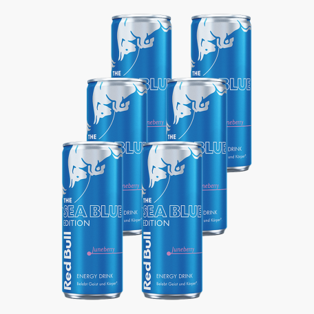 Red Bull The Sea Blue Edition 0,25l Dose x6