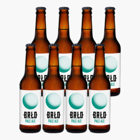 BRLO Pale Ale 0,33l (5% vol.) MW x8