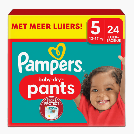 Pampers Baby Dry Pants Luierbroekjes Maat 5 24st Pampers Baby Dry Pants Luierbroekjes Maat 5 24st