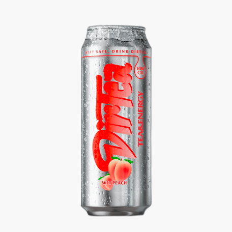 Dirtea Tea & Energy Wet Peach Dose 0,5l