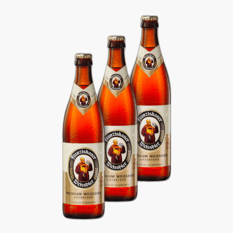 Franziskaner Hefe Weissbier 0,5l x3 (5% vol.)