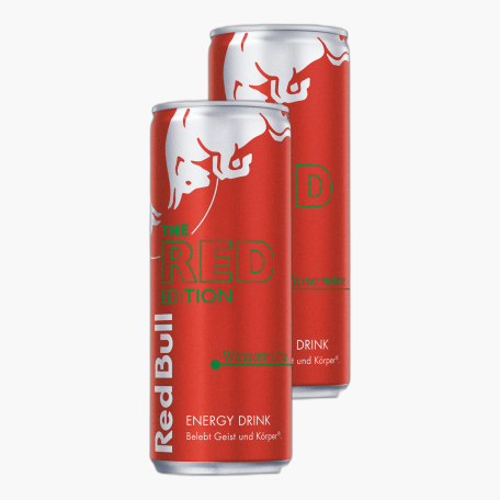 Red Bull Energy Drink Red Edition Wassermelone 0,25l x2