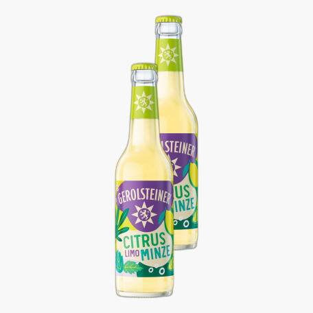 Gerolsteiner Citrus-Minze 0,33l MW x2