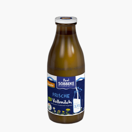 Sˆbbecke Demeter Vollmilch 3,7% 1l MW