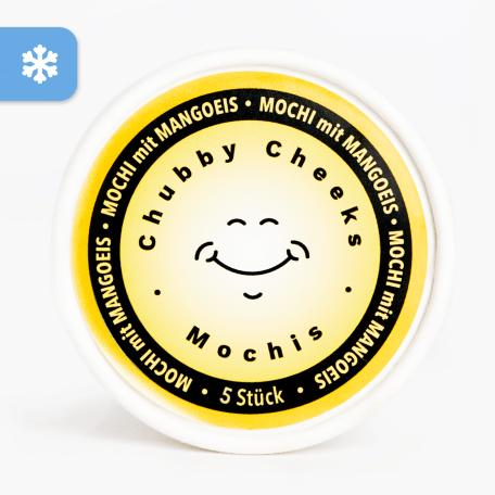 Chubby Cheeks Mochis mit Mangoeis 160g (5 Stück)