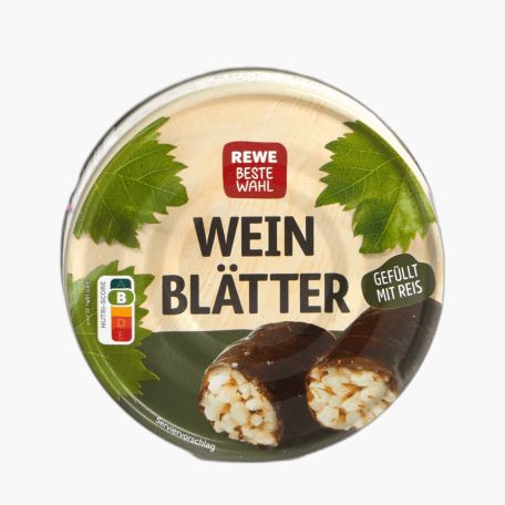 Rewe Beste Wahl Weinblätter Gefüllt mit Reis 200g