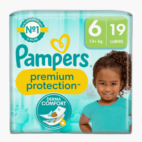 Pampers Premium Protection Luiers Maat 6 18st Pampers Premium Protection Luiers Maat 6 18st
