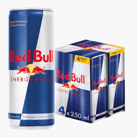 Red Bull Energy Drink 4-pack 25cl