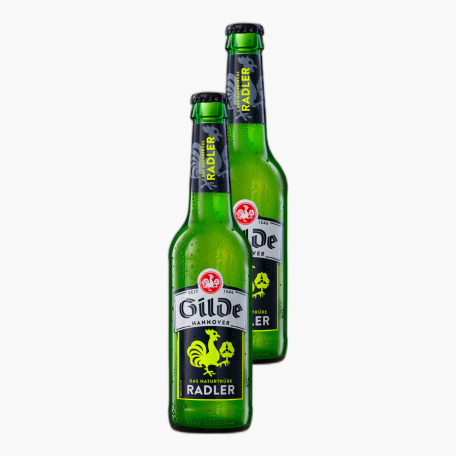 Gilde Radler Naturtrüb 0,33l (2,5 % vol.) MW x2