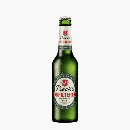 Becks unfiltered 0,33l (4,9 % vol.) MW