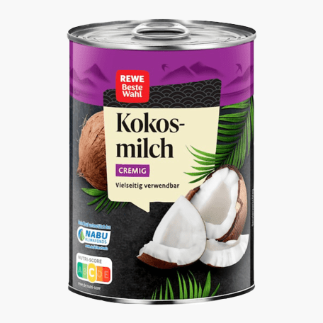 Rewe Beste Wahl Kokosmilch cremig 400ml