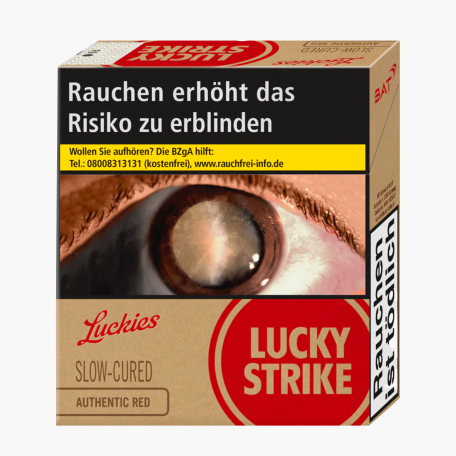 Lucky Strike Authentic Red GiGa 27 Stk. Zigaretten - 10,00€