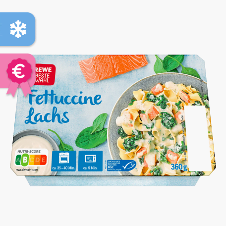 Rewe Beste Wahl Fettuccine Lachs 360g