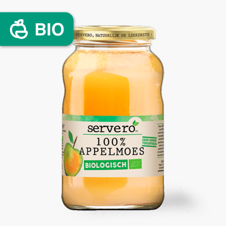 Servero Biologische Appelmoes original 560g