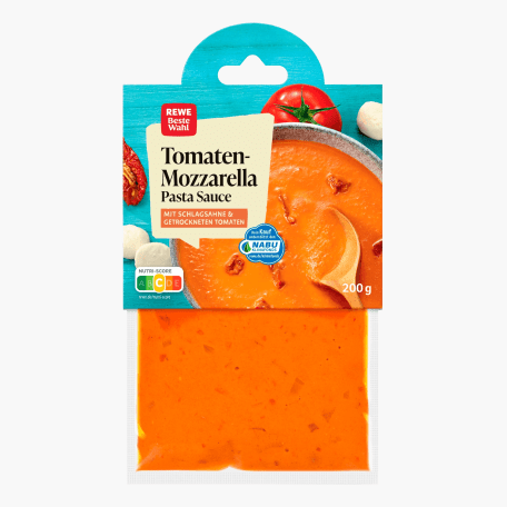 Rewe Beste Wahl Pasta-Sauce Tomaten-Mozzarella 200g