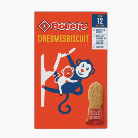Bolletje Dreumesbiscuit 12M 150g Bolletje Dreumesbiscuit 12M 150g