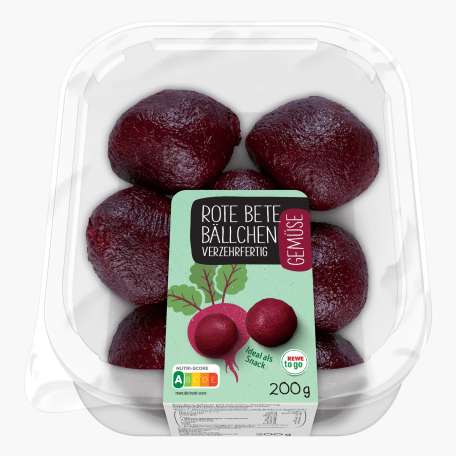 Rewe To Go Gemüse Rote Bete Bällchen 200g