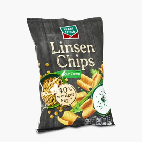 Funny-frischLinsen Chips Sour Cream 90g
