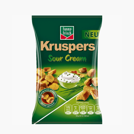 Funny-frisch Kruspers Sour Cream 120g