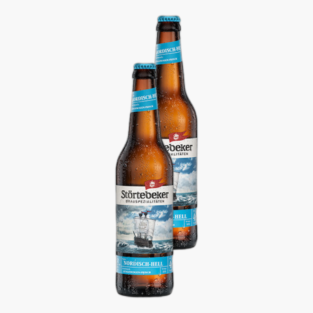 Störtebeker Nordisch Hell 0,5l (4,6 % vol.) MW x2