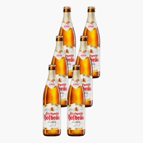 Stuttgarter Hofbräu Pilsner 0,5l (4,9 % vol.) MW x6