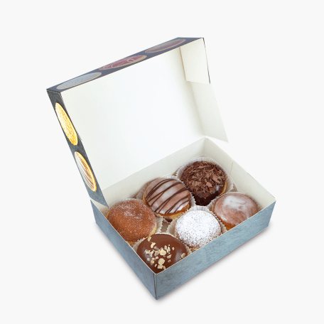 6 Stk. - Wimmer Krapfen Krapfenbox - Spezial