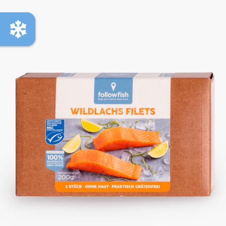 Followfish Wildlachs Filets 200g (2 Stück)