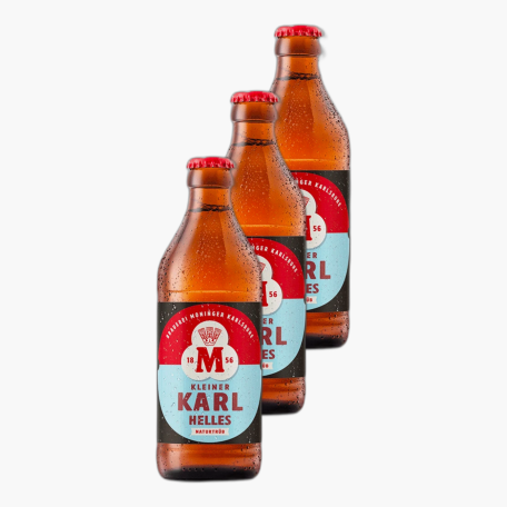 Moninger Helles der kleine Karl 330ml (4,9 % vol.) MW x3
