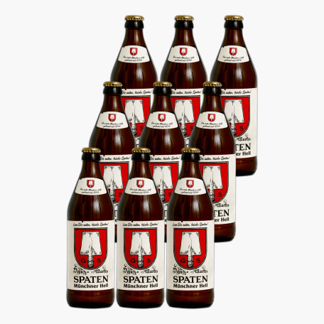 Spaten München Hell 0,5l (5,2 % vol.) x9