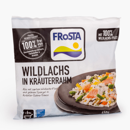 Frosta Wildlachs in Kräuterrahm 450g
