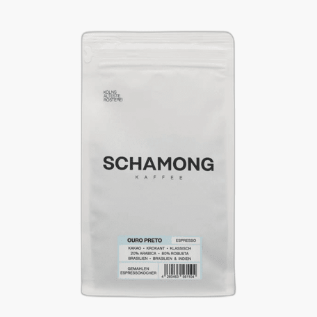 Schamong Espresso Ouro Preto Gemahlen 250g