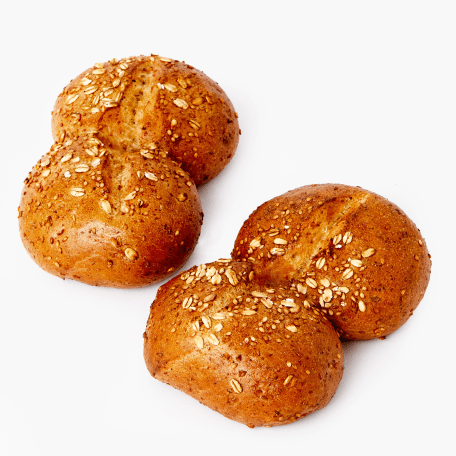 2 Stk. - Bäckerei Apel Doppeldecker Haferbrötchen