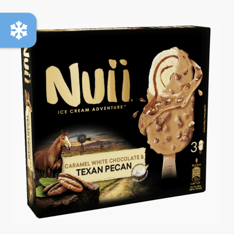 Nuii Caramel White Chocolate & Texan Pecan 270ml (3x90ml)