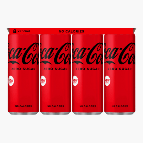 Coca Cola Zero 8-pack 25cl