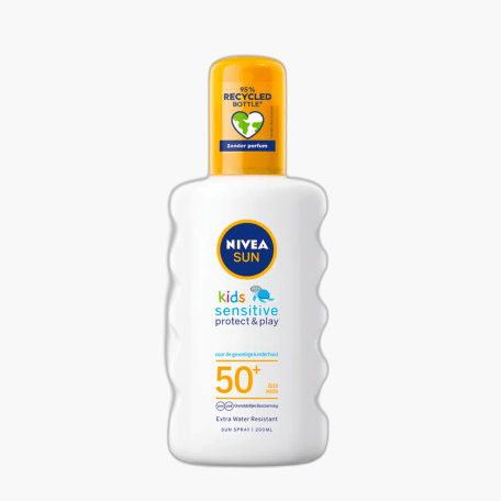 Nivea Zonnespray Kids Sensitive SPF50 200ml Nivea Zonnespray Kids Sensitive SPF50 200ml
