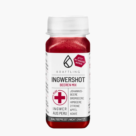 Kraftling Ingwershot Beerenmix 60ml