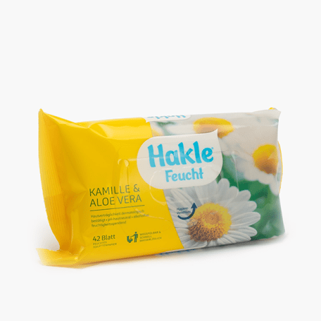 Hakle Feuchtes Toilettenpapier Kamille+Aloe Vera 42 Stk.
