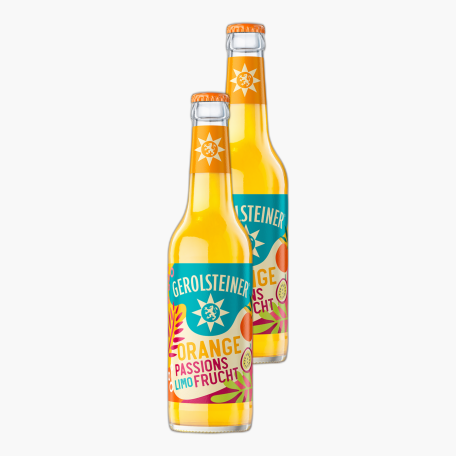 Gerolsteiner Orange-Passionsfrucht 0,33l MW x2