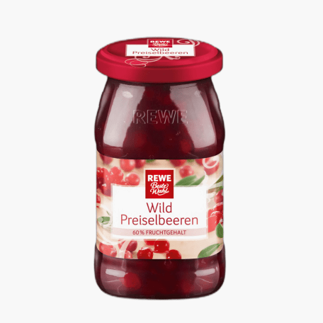 Rewe Beste Wahl Wild-Preiselbeeren 212ml