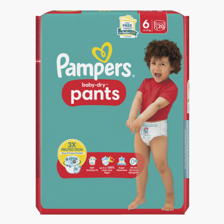 Pampers Baby Dry Pants mt6 20st Pampers Baby Dry Pants mt6 20st