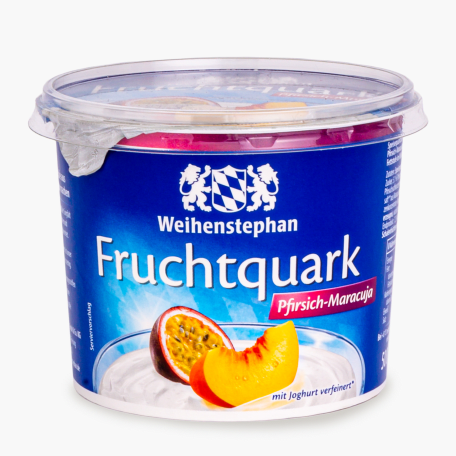 Weihenstephan Fruchtquark Pfirsich-Maracuja 500g