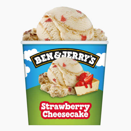 Ben & Jerry's Strawberry Cheesecake 465ml