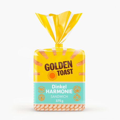 Golden Toast Dinkelharmonie Sandwich 375g