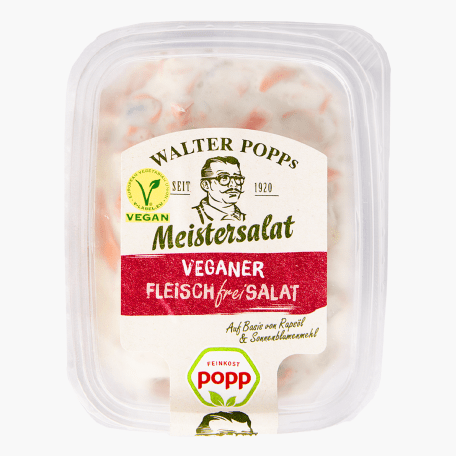 Popp Walter Popps Meistersalat Veganer Fleischfreisalat 150g