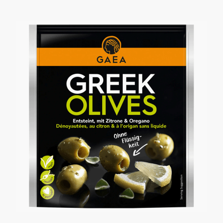 Gaea Grüne Oliven Zitrone 150g