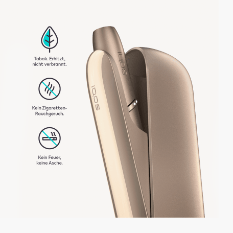 IQOS 3 DUO ゴールド/ホワイト Iqos 3 Duo Starterkit - Gold bei Flink online bestellen!