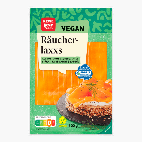 Rewe Beste Wahl Vegane Lachsscheiben 100g