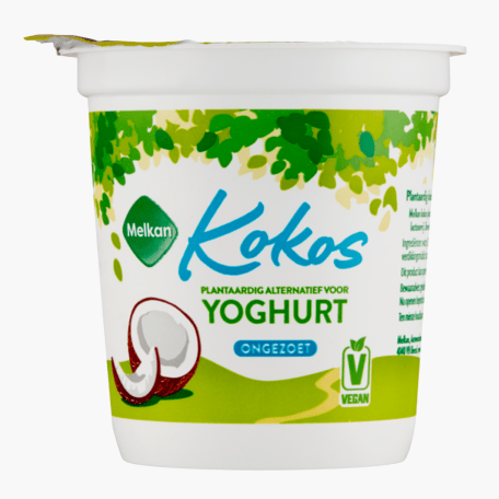 Melkan Plantaardige kokosyoghurt ongezoet 400g