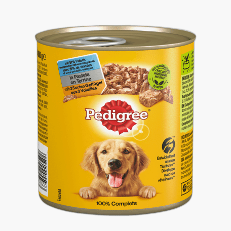 Pedigree 3 Sorten Geflügel 800g