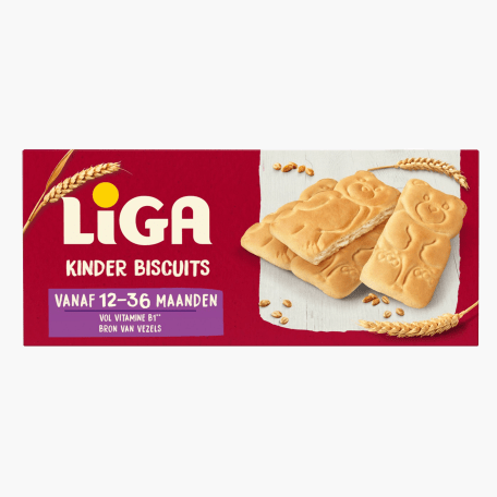 Liga Kinder biscuits vanaf 12-36 maanden 6 x 29,2g Liga Kinder biscuits vanaf 12-36 maanden 6 x 29,2g